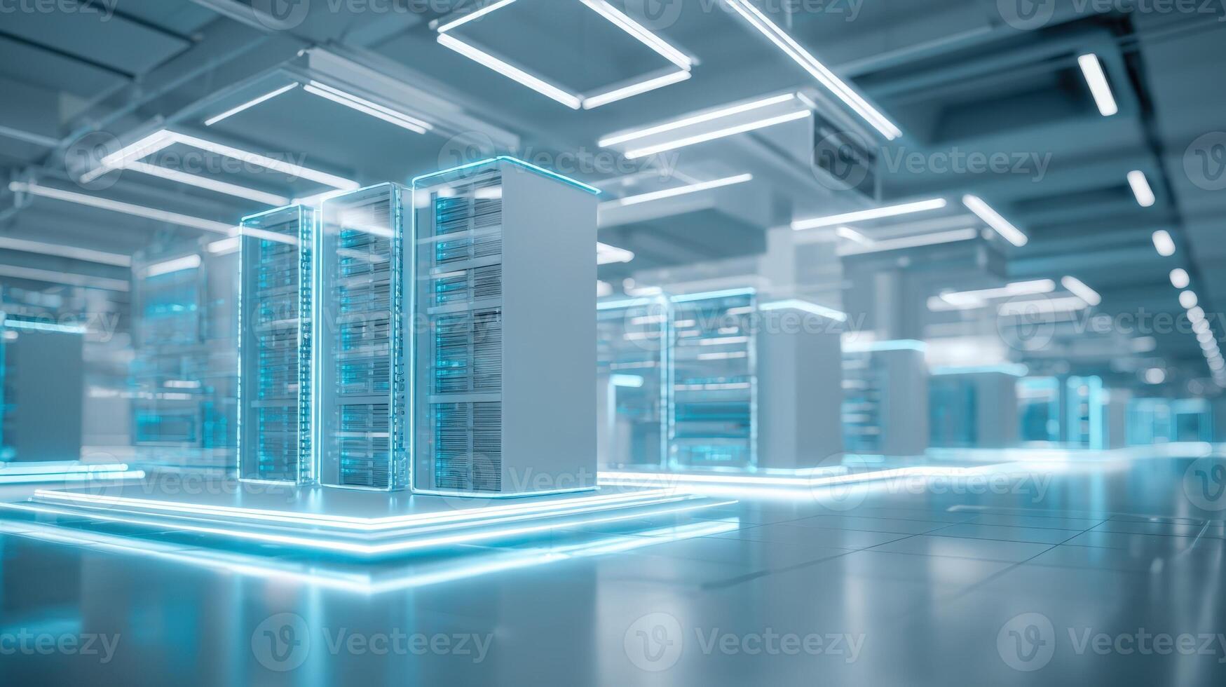 Sala de servidores moderna Cedanet Solutions